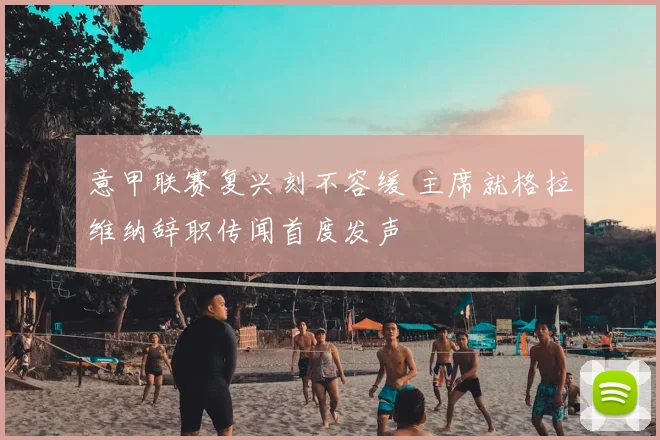 意甲联赛复兴刻不容缓 主席就格拉维纳辞职传闻首度发声